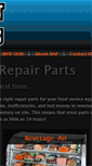 Mobile Screenshot of foodservicerepairparts.com